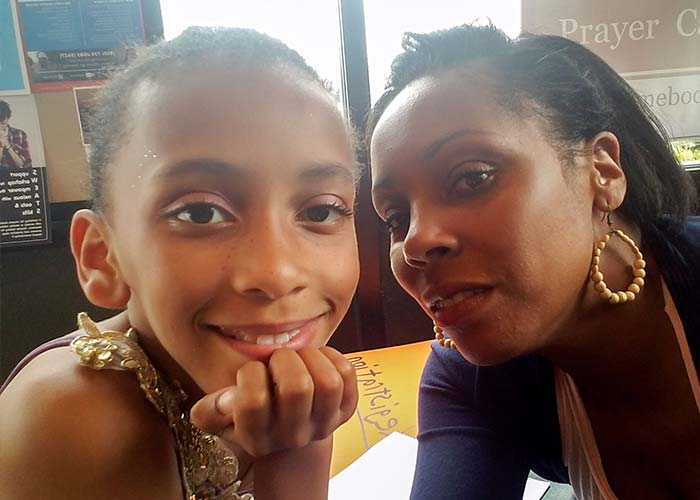 Kalila and her daughter Tanya were assisted by a life plane through Catholic Charities New Hampshire.