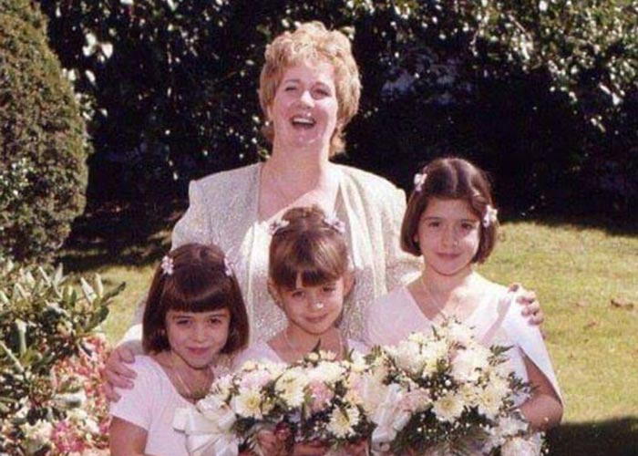 Rita along with her sisters and mother, Karen.